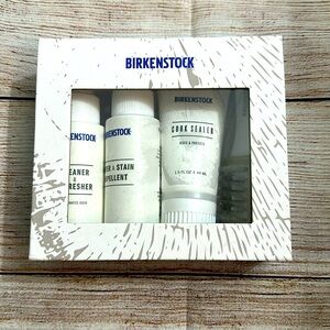 Birkenstock White & Blue Shoe Care Kit